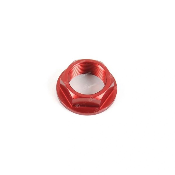 Tuerca rueda trasera Rojo Lightech D023ROS