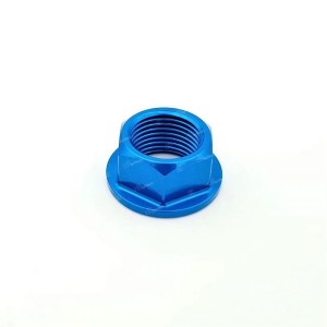 Tuerca dirección Azul cobalto Lightech D005COB