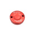 Tapa de bomba de freno delantero Rojo Lightech FBC04ROS
