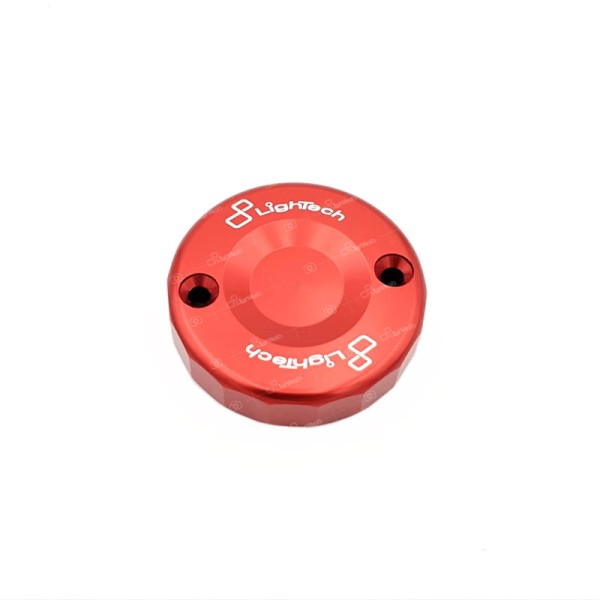 Tapa de bomba de freno delantero Rojo Lightech FBC04ROS