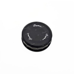 Tapa de bomba de freno delantero Negro Lightech FBC06NER