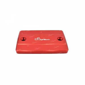 Tapa de bomba de freno delantero Rojo Lightech FBC11ROS