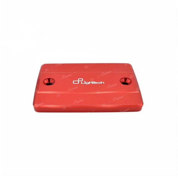Tapa de bomba de freno delantero Rojo Lightech FBC11ROS