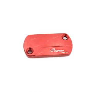 Tapa de bomba de freno trasero Rojo Lightech FBC28ROS