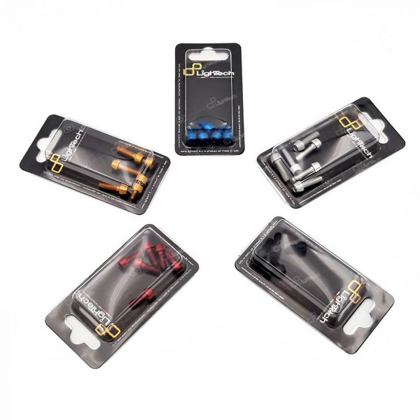 Kit de tornillos para parabrisas Azul cobalto Lightech KC073COB