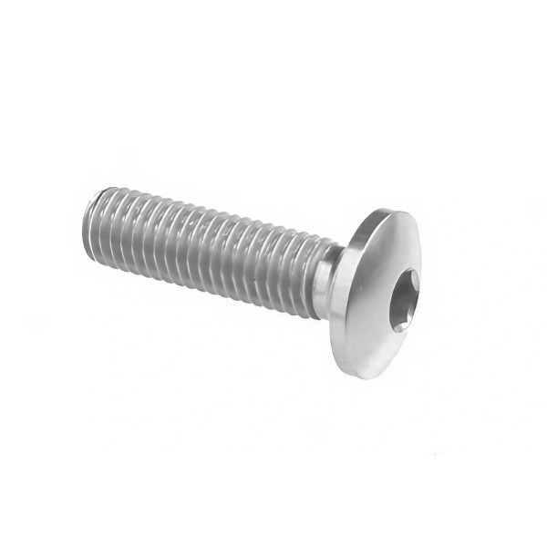Tornillo Cabeza Abombada 002 Plata Lightech 002M6015SIL