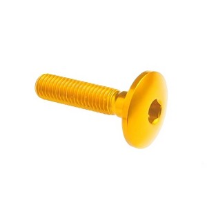 Tornillo Cabeza Abombada 003 Oro Lightech 003M5010ORO