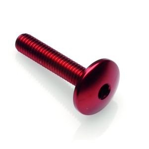 Tornillo Cabeza Abombada 003 Rojo Lightech 003M6025ROS