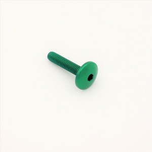 Tornillo Cabeza Abombada 003 Verde Lightech 003M6030VER