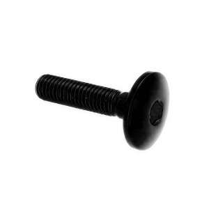Tornillo Cabeza Abombada 003 Negro Lightech 003M6050NER