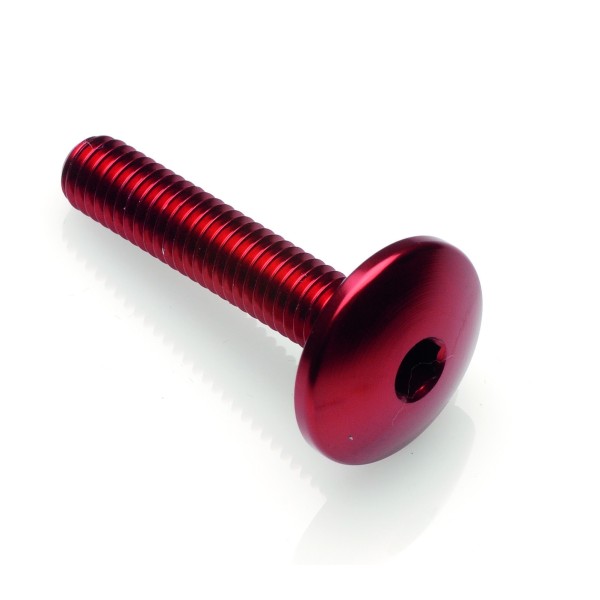 Tornillo Cabeza Abombada 003 Rojo Lightech 003M8015ROS