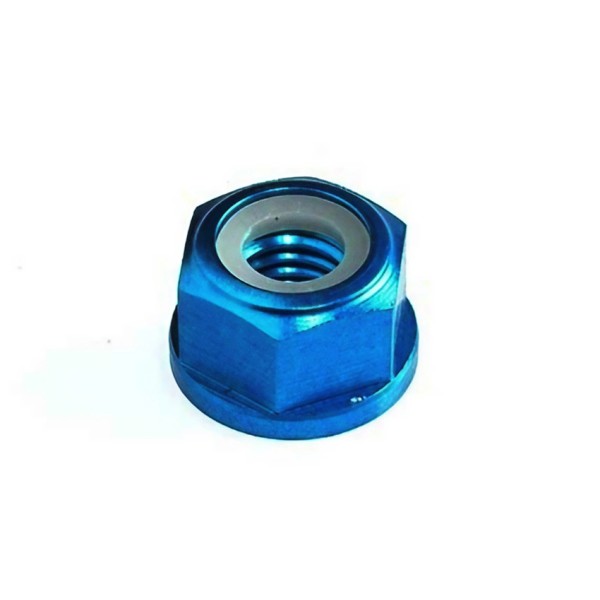 Tuerca autoblocante Azul cobalto Lightech 0011M08COB
