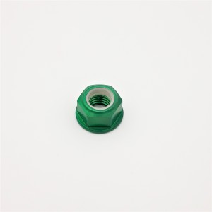 Tuerca autoblocante Verde Lightech 0011M10125VER