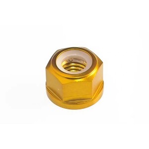 Tuerca autoblocante bajada Oro Lightech 0012M10100ORO