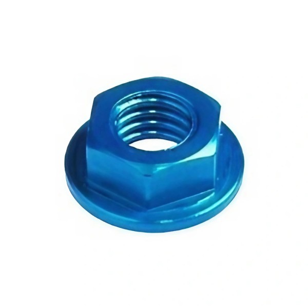 Tuerca con base Azul cobalto Lightech 0015M06COB