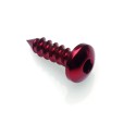 Tornillo rosca chapa Rojo Lightech PAC25516ROS