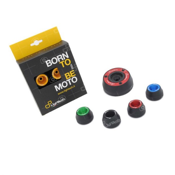 Kit protectores tuerca de rueda Negro Lightech ARMV102NER