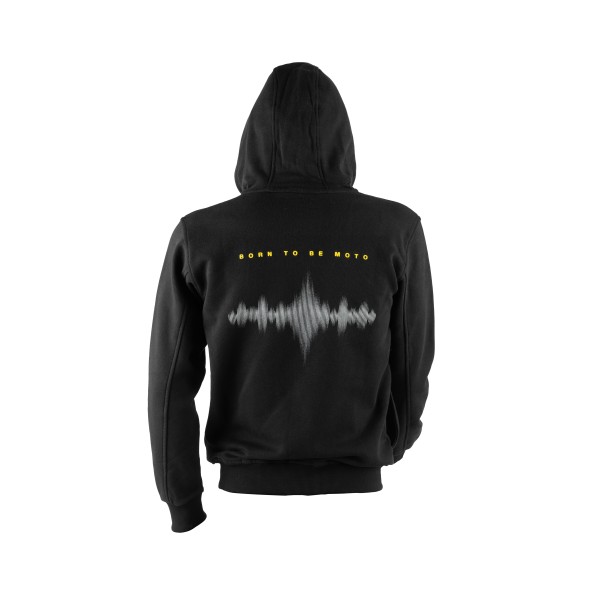 Sudadera con capucha Negro Lightech HDS001