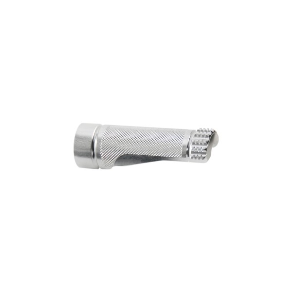 Pletina de estribera fija Plata Lightech FTR1098SIL