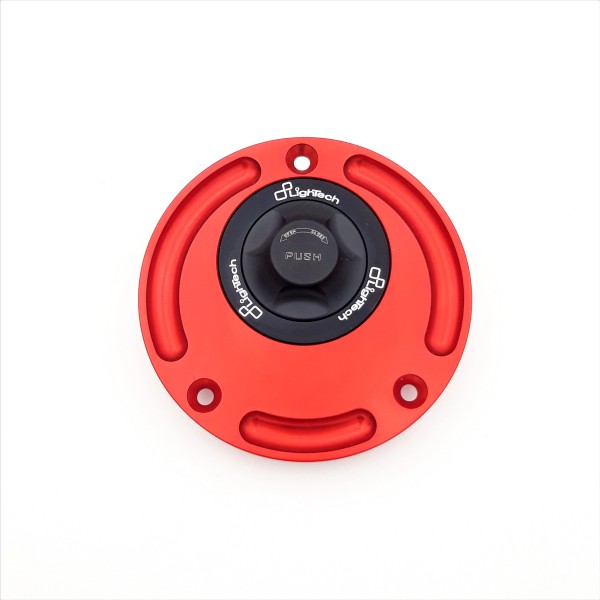 Tapón depósito de cierre rápido Negro y rojo Lightech TR20N-R