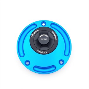 Tapón depósito de cierre rápido Negro y azul cobalto Lightech TR5N-C