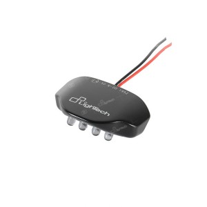 Luz de matrícula de leds Negro Lightech PTLA2NER