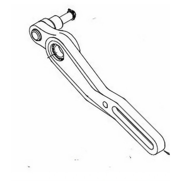 Conjunto de palanca de freno  Lightech RFTR197