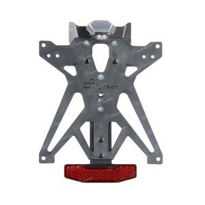 Portamatrículas regulable con catadrióptico y luz de matrícula  Lightech KTARTR108A3