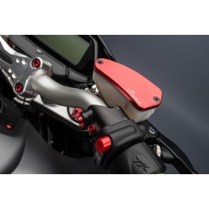 Tapón del depósito de líquido de freno y embrague Rojo Lightech FBC03ROS