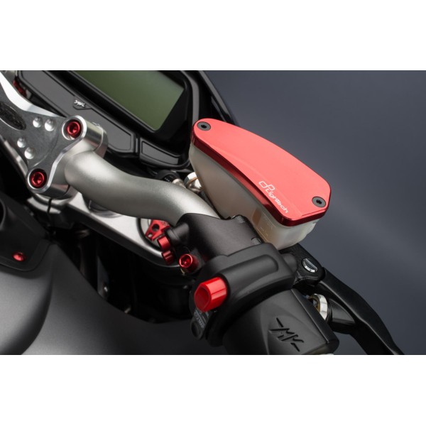Tapón del depósito de líquido de freno y embrague Rojo Lightech FBC03ROS