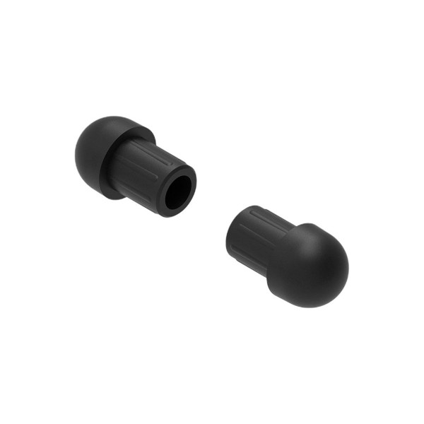 Kit de tapas para manillares para tubos Negro Lightech HBT008NER