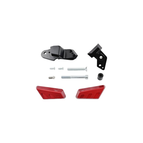 Kit proctectores chasis Rojo Lightech STEBM210ROS