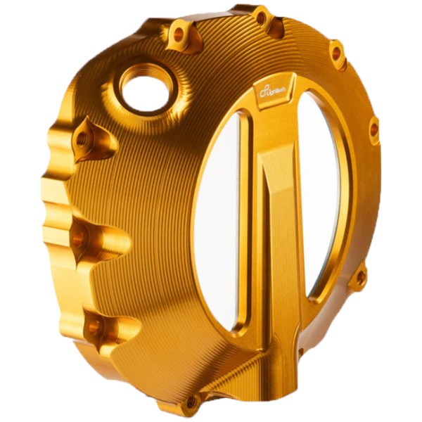 Tapa de cárter de embrague transparente Oro Lightech GCTBM001ORO