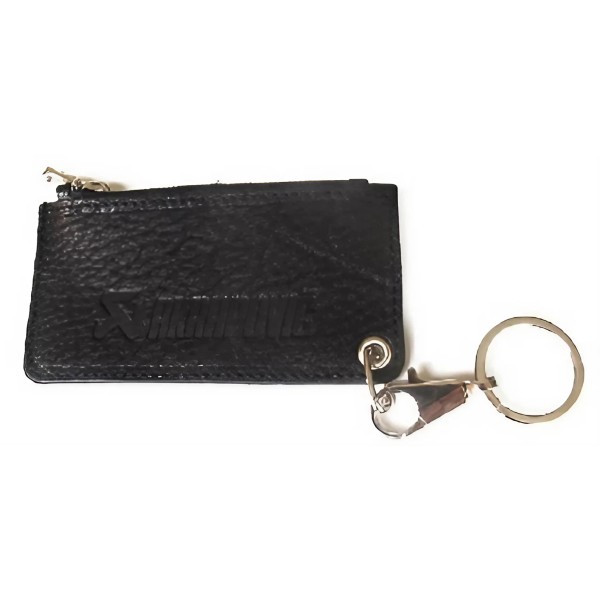 Llavero con cremallera Negro Akrapovic 800956