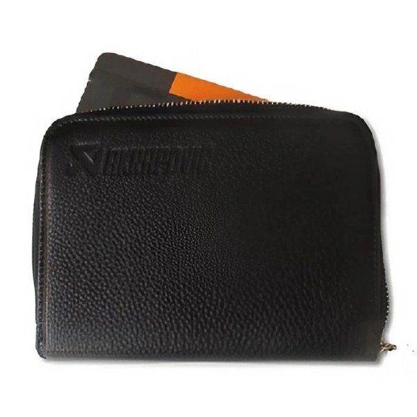Funda portadocumentos con cremallera Negro Akrapovic 800940