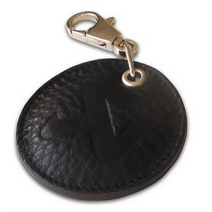 Llavero redondo Negro Akrapovic 800952