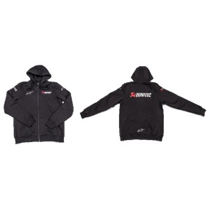 Sudadera Akrapovic - Alpinestars Negro Akrapovic 801528