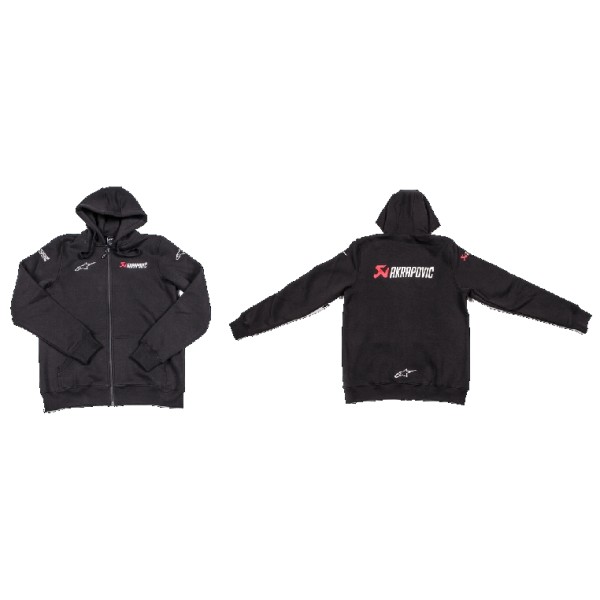 Sudadera Akrapovic - Alpinestars Negro Akrapovic 801528