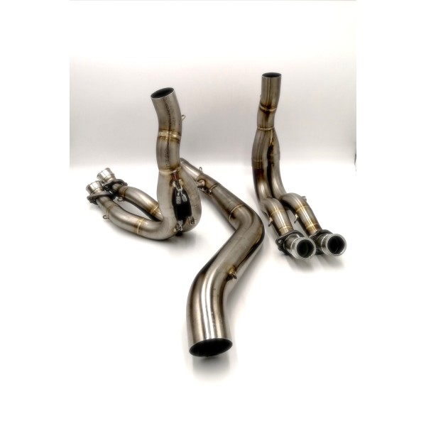 Colectores opcionales Racing. No homologado  Akrapovic E-S6R6