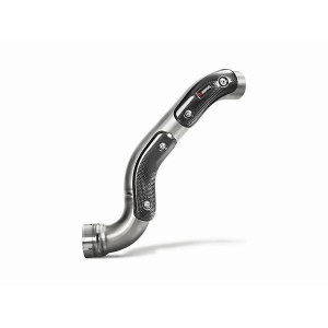 Tramo del colector para colocación del silencioso Slip-on en posición alta. Homologado  Akrapovic L-B12SO11
