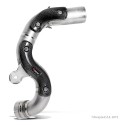 Tramo del colector para colocación del silencioso Slip-on en posición alta. Homologado  Akrapovic L-B12SO6T