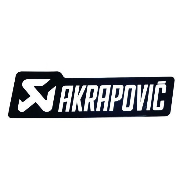 Adhesivo anticalorico 135 x 40 mm  Akrapovic P-HST4ALMONO