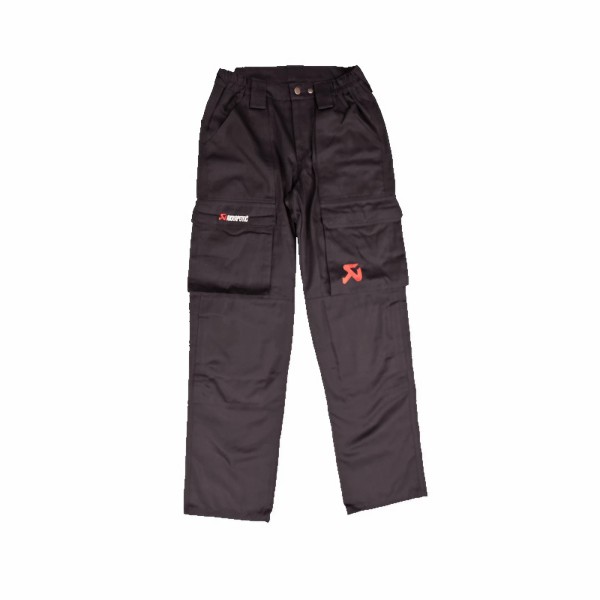 Pantalones de trabajo de hombre Negro Akrapovic 801445
