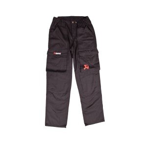 Pantalones de trabajo de hombre Negro Akrapovic 801605