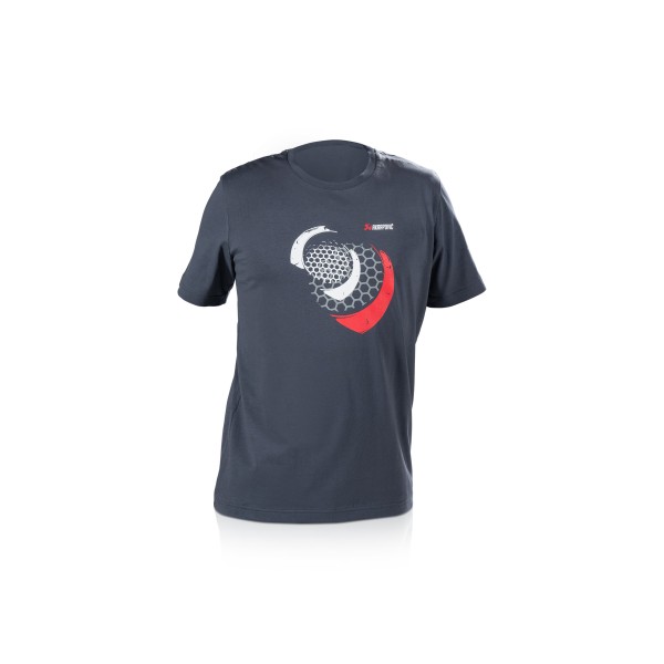 Camiseta Hombre Lifestyle Mesh Azul-Grisácea Azul grisáceo Akrapovic 801763