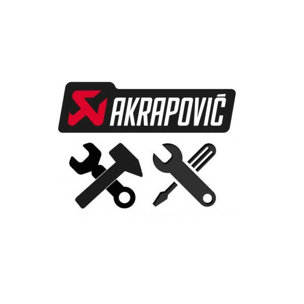 Abrazadera silencioso  Akrapovic P-MBK10R2-A1