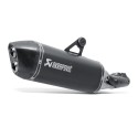 BLACK EDITION silenciosos Slip-on. Homologado Negro Akrapovic S-B12SO10-HAABL