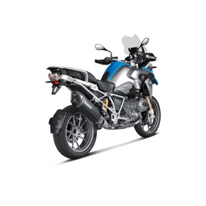 BLACK EDITION silenciosos Slip-on. Homologado Negro Akrapovic S-B12SO10-HAABL