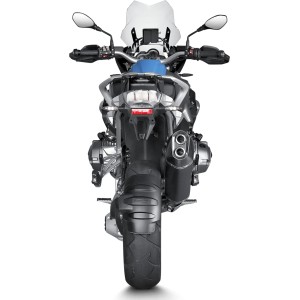 BLACK EDITION silenciosos Slip-on. Homologado Negro Akrapovic S-B12SO10-HAABL