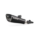 BLACK EDITION silenciosos Slip-on. Homologado Negro Akrapovic SB12SO22HALAGTB